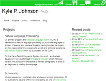 Tablet Screenshot of kyle-p-johnson.com
